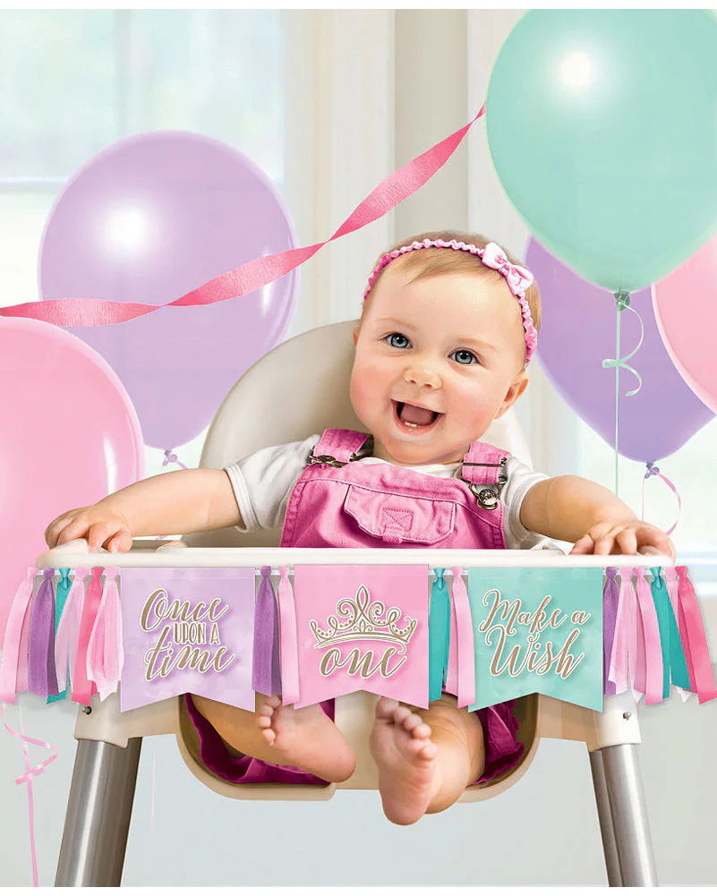 Disney Princess Once Upon A Time Deluxe High Chair Decorating Kit