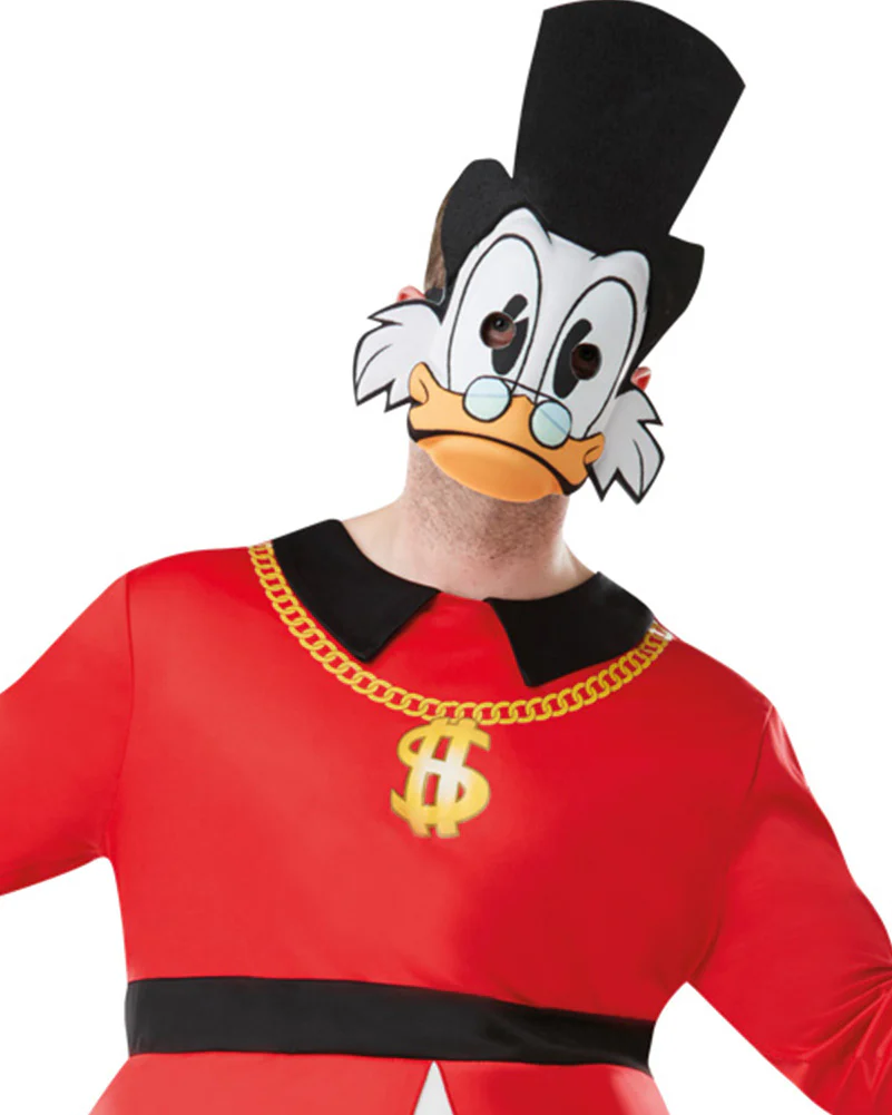 Disney Scrooge McDuck Deluxe Mens Christmas Costume - Image 3