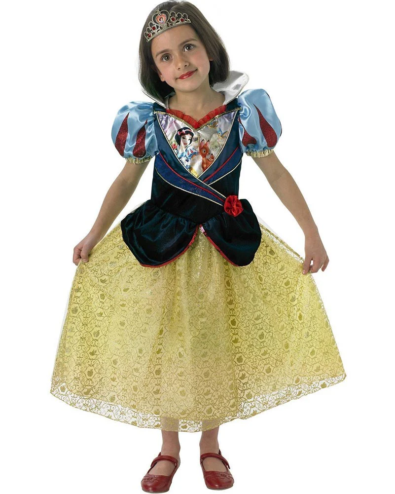 Disney Snow White Shimmer Deluxe Girls Book Week Costume