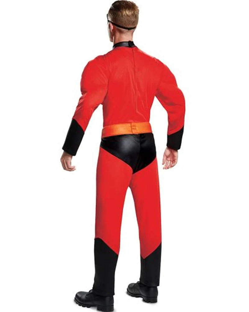 Disney The Incredibles Mr Incredible Muscle Chest Mens Costume - Image 2
