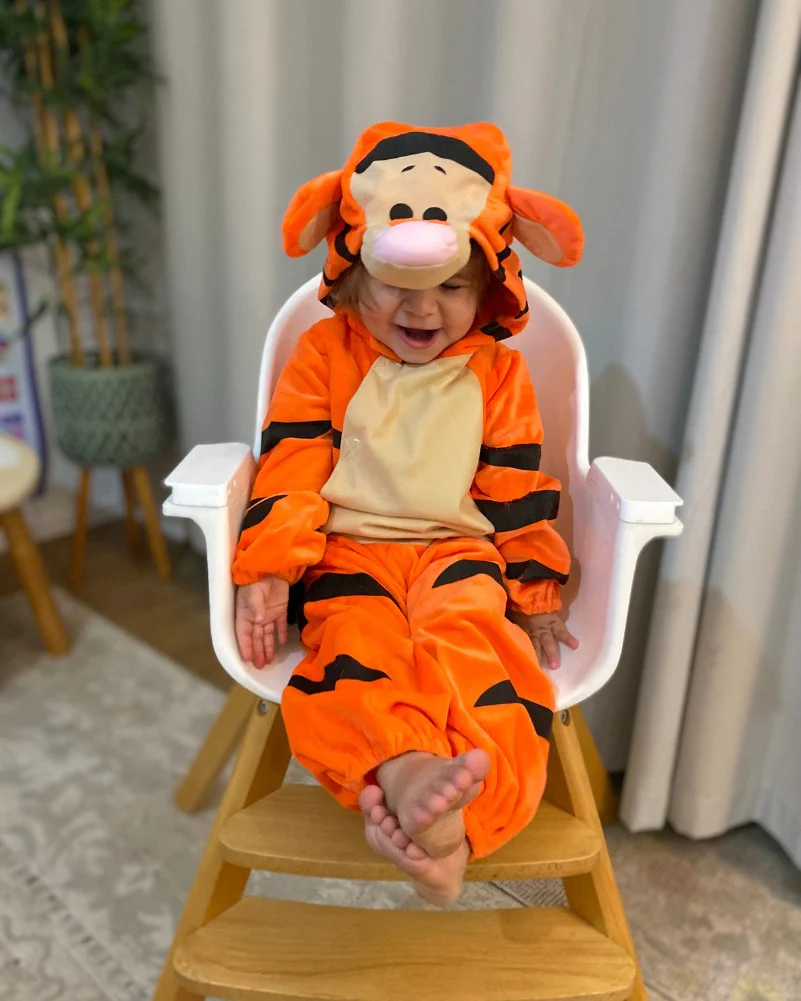 Disney Tigger Furry Jumpsuit Toddler Book Week Costume - Image 3