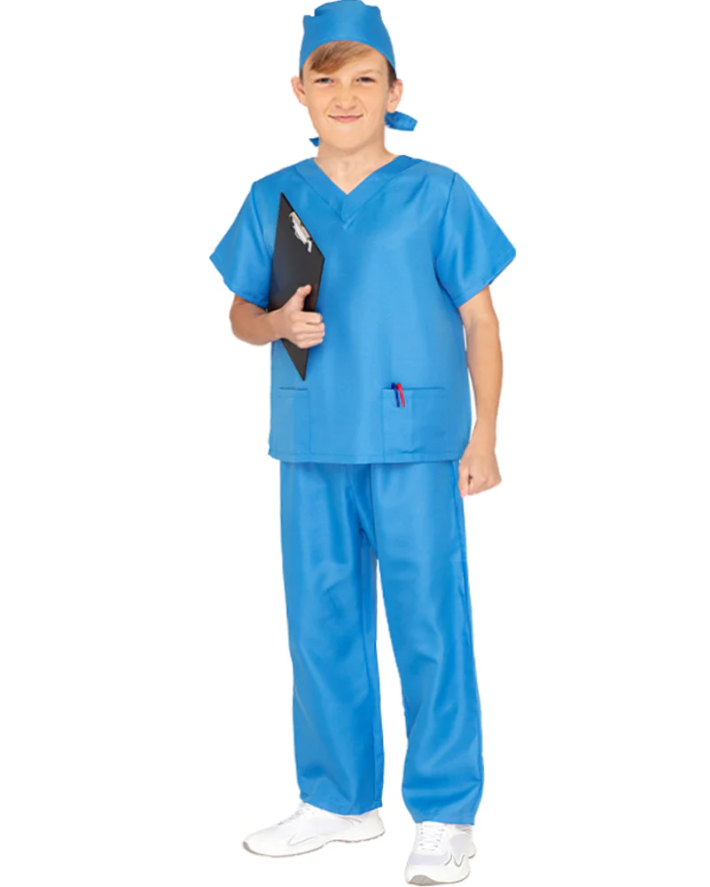 Doctor Scrubs Kids Costume - Image 5