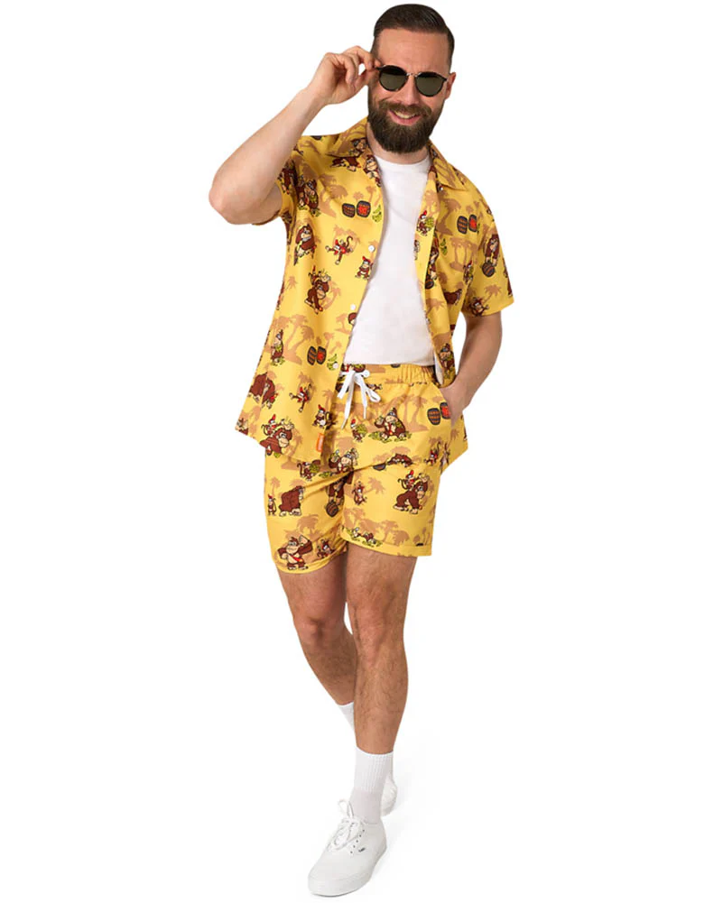 Donkey Kong Opposuit Mens Swim Suit - Image 3