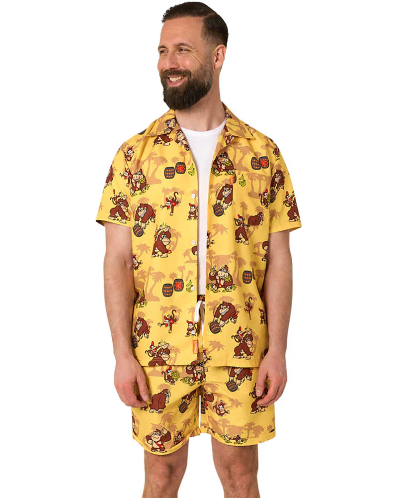 Donkey Kong Opposuit Mens Swim Suit - Image 4
