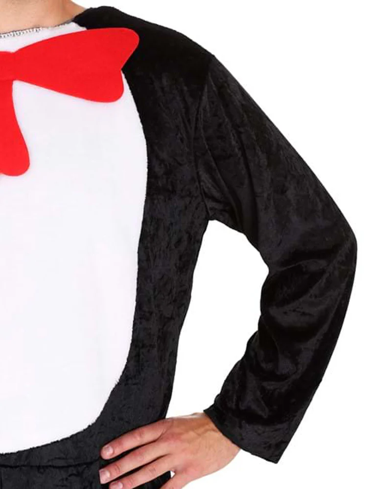 Dr Seuss Cat in the Hat Adult Plus Size Book Week Costume - Image 6