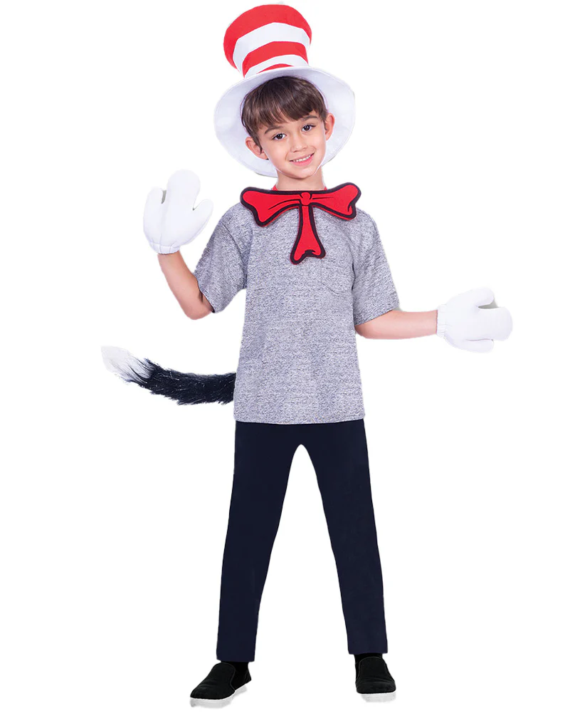 Dr Seuss Cat in the Hat Kids Accessory Set