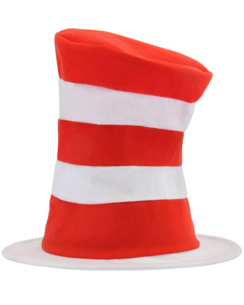 Dr Seuss Cat in the Hat Kids Deluxe Hat
