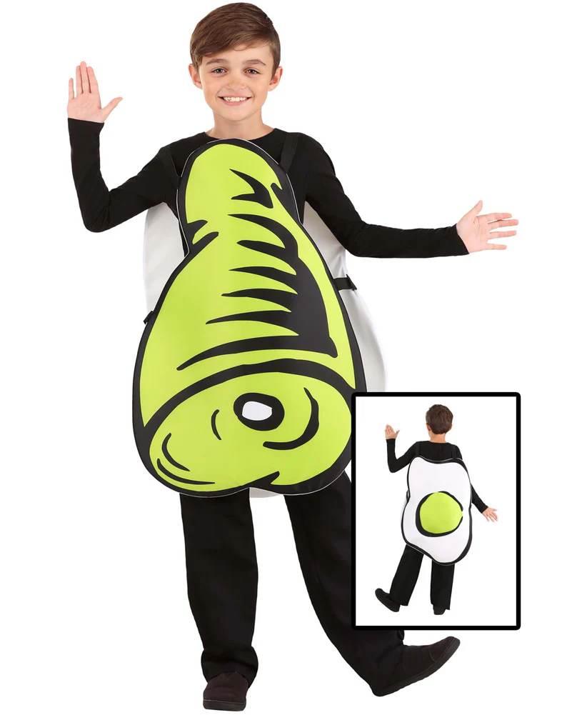 Dr Seuss Green Eggs and Ham Sandwich Board Book Week Costume - Image 5