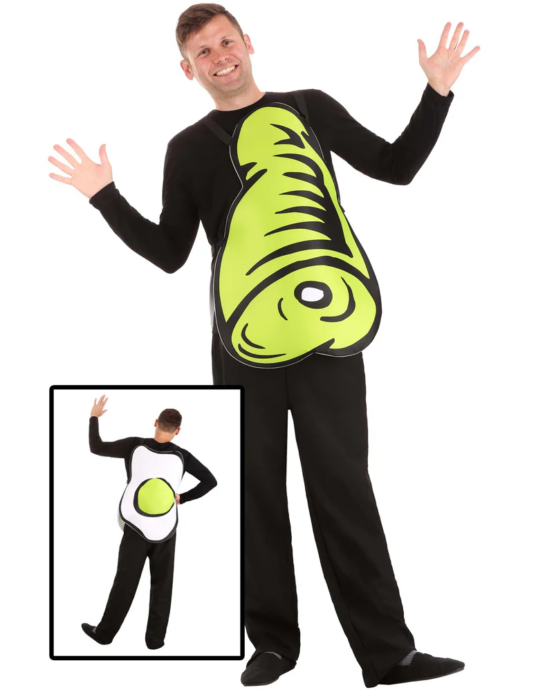Dr Seuss Green Eggs and Ham Sandwich Board Book Week Costume - Image 7