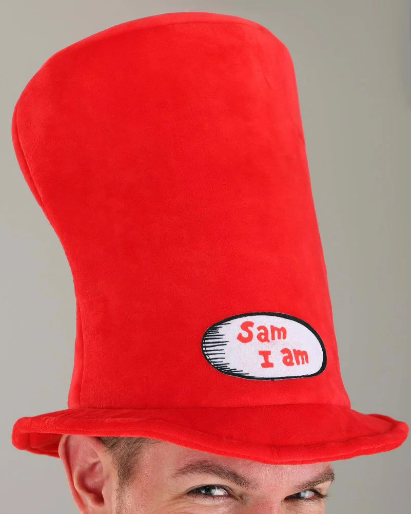 Dr Seuss Sam I Am Adult Book Week Costume - Image 4