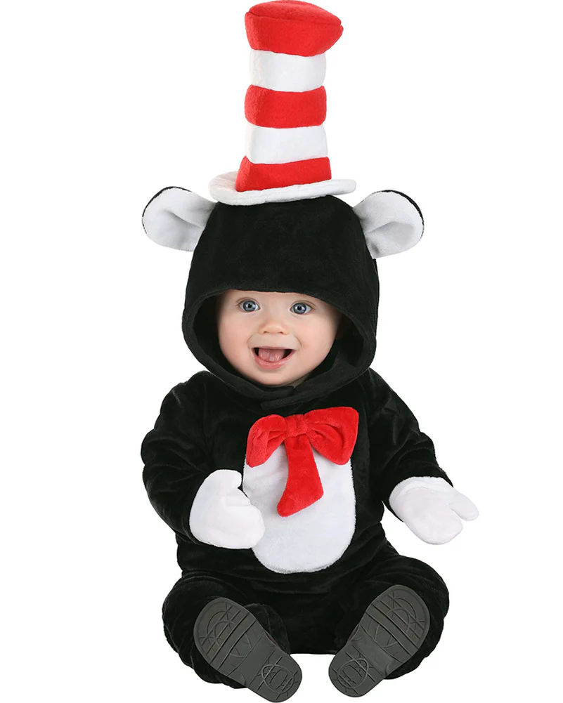 Dr Seuss The Cat in the Hat Baby Book Week Costume