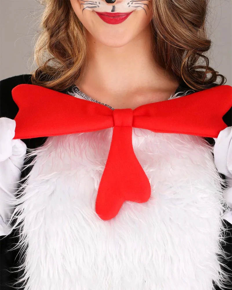 Dr Seuss The Cat in the Hat Deluxe Adult Plus Size Book Week Costume - Image 14
