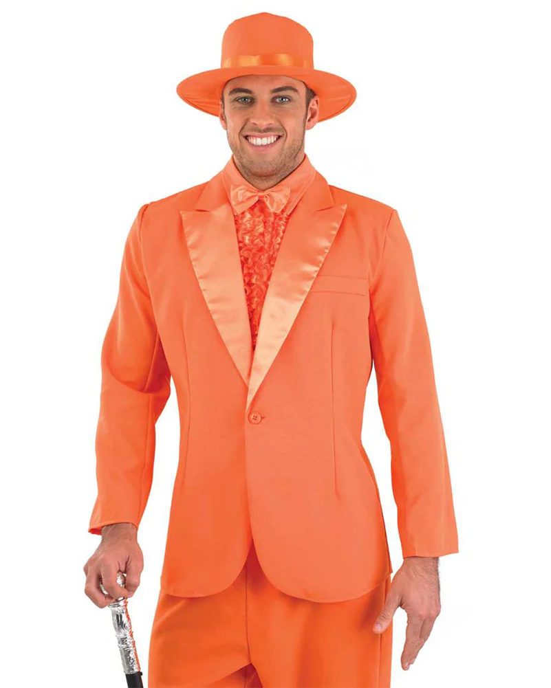 Dumb Orange Mens Costume - Image 2