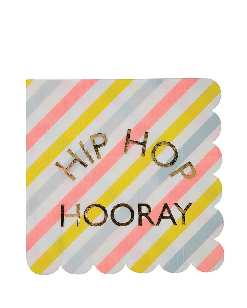 Easter Hip Hop Hooray Large Napkins Pack of 16 - Image 2