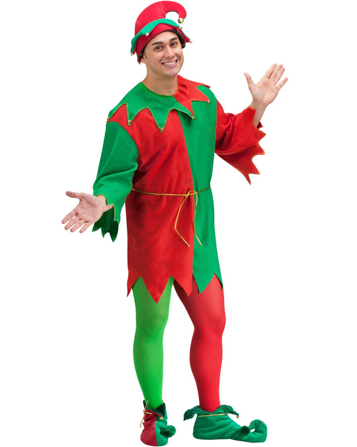 Elegant Elf Adult Christmas Costume - Image 3