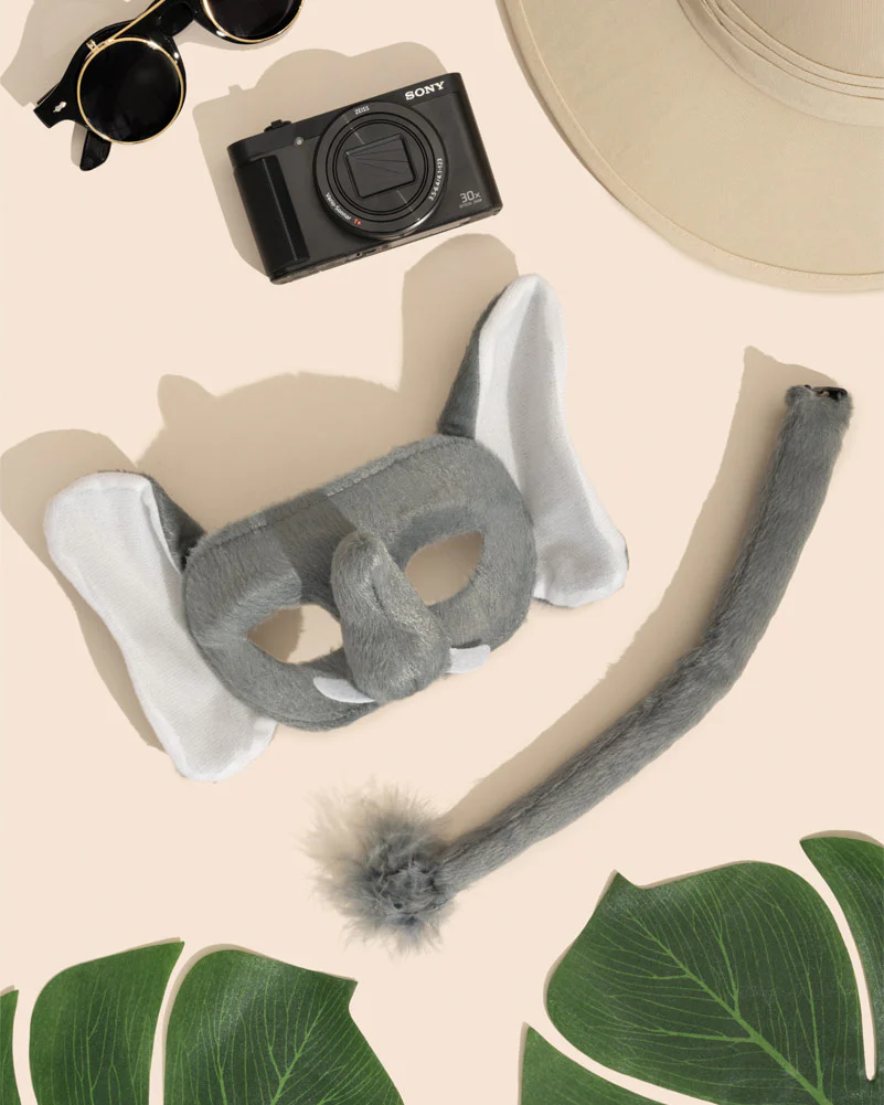 Elephant Mask and Tail Set - Image 3