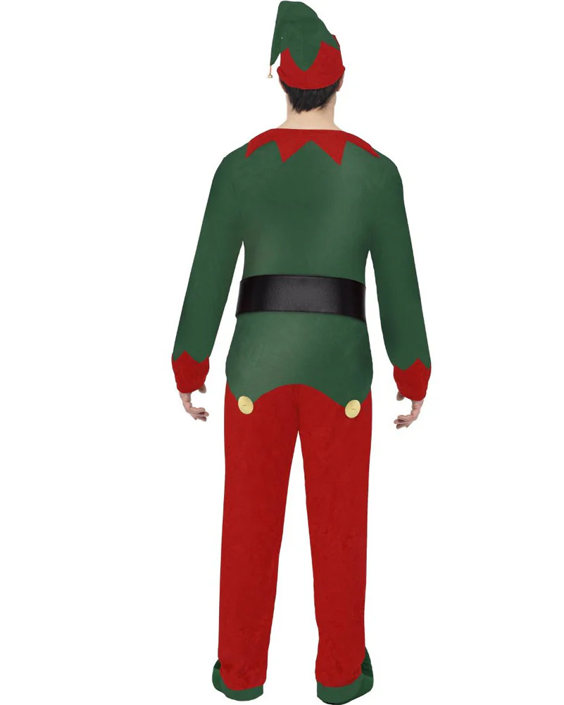 Elf Deluxe Mens Christmas Costume - Image 2