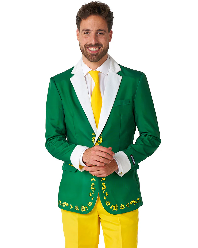 Elf Movie Mens Christmas Suitmeister - Image 2