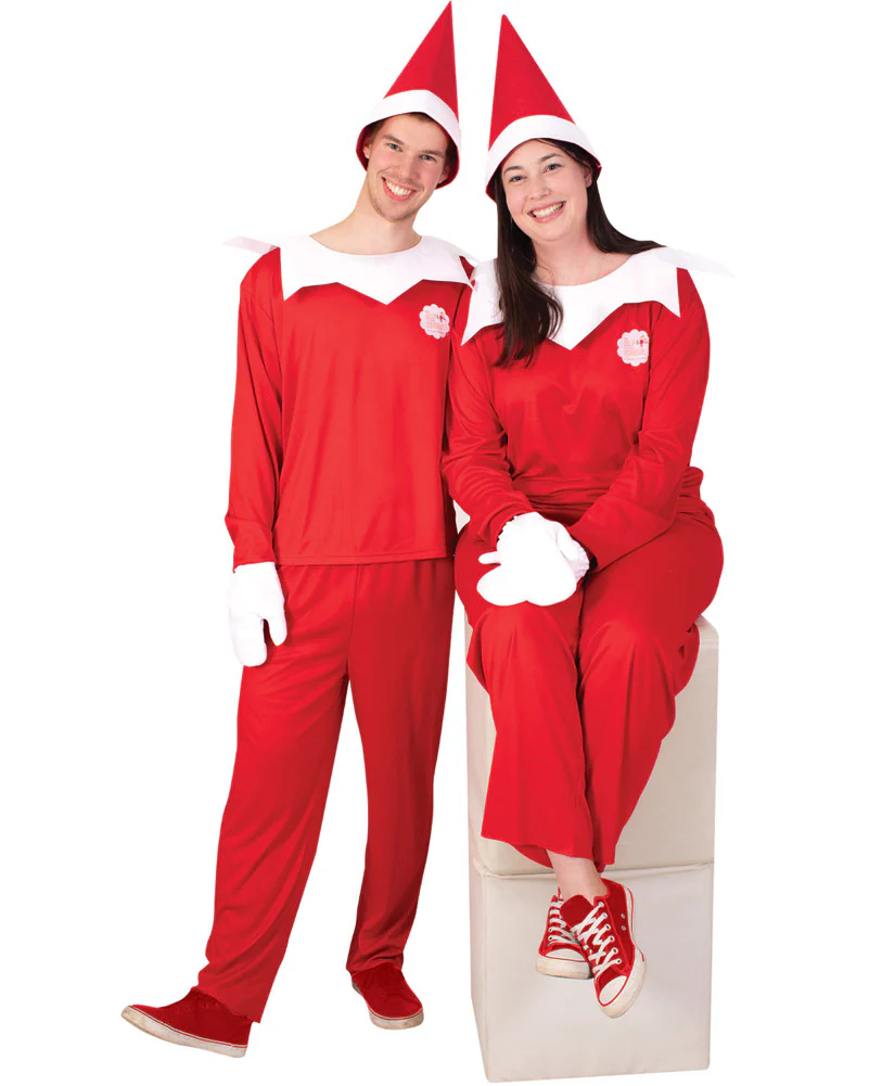 Elf On The Shelf Adult Christmas Costume - Image 4