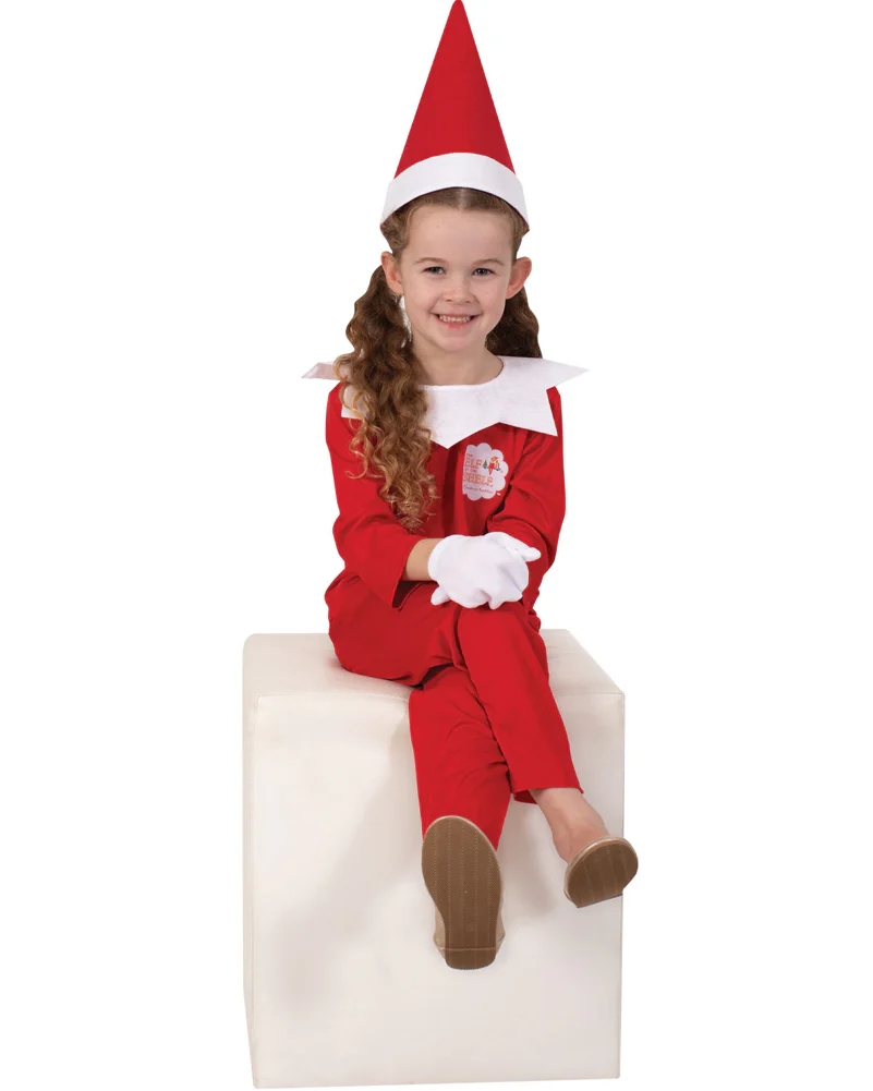 Elf On The Shelf Kids Christmas Costume - Image 2