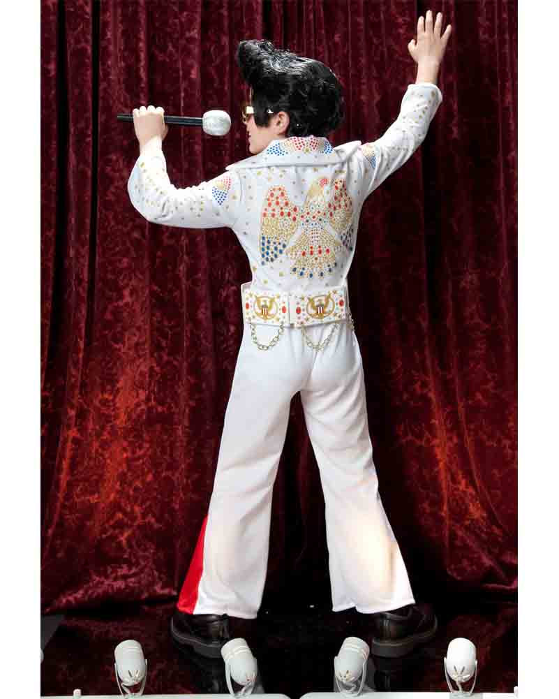 Elvis Deluxe Jumpsuit Boys Costume - Image 2