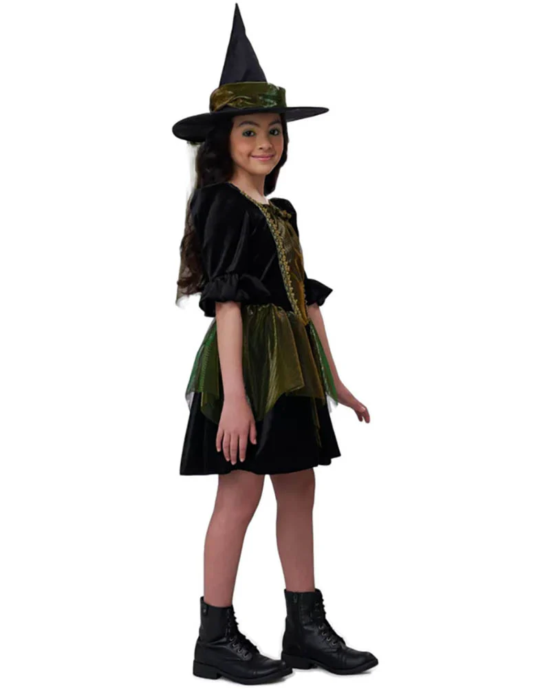 Emerald City Witch Girls Costume - Image 3