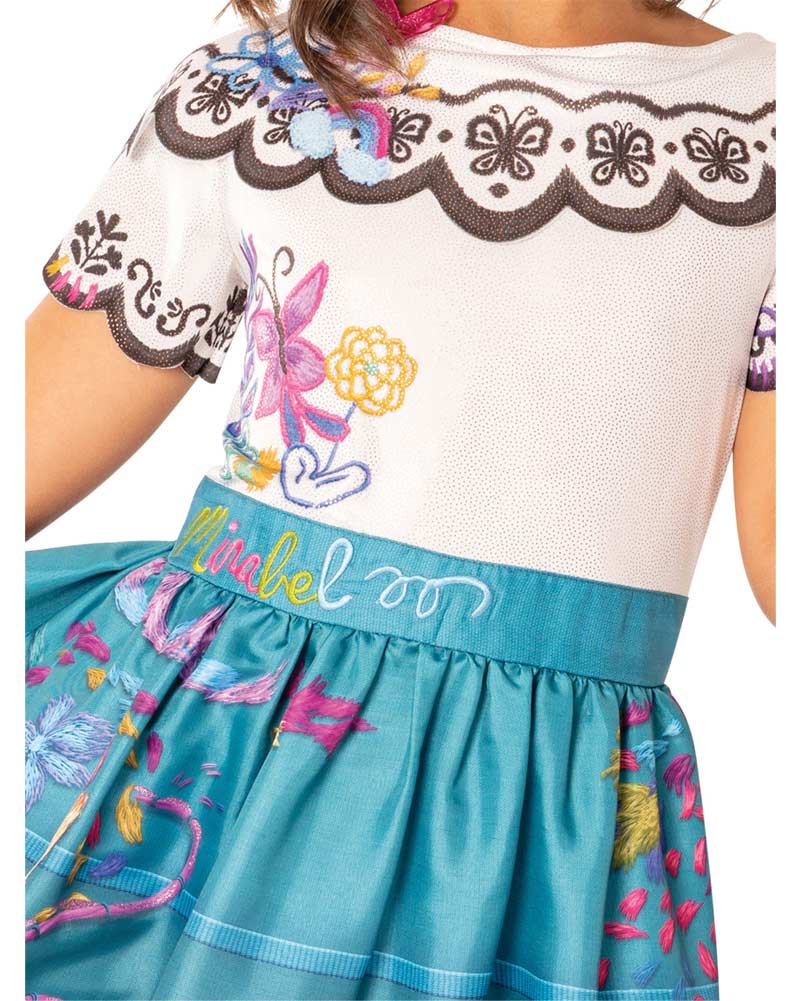 Disney Encanto Mirabel Deluxe Girls Costume - Image 2