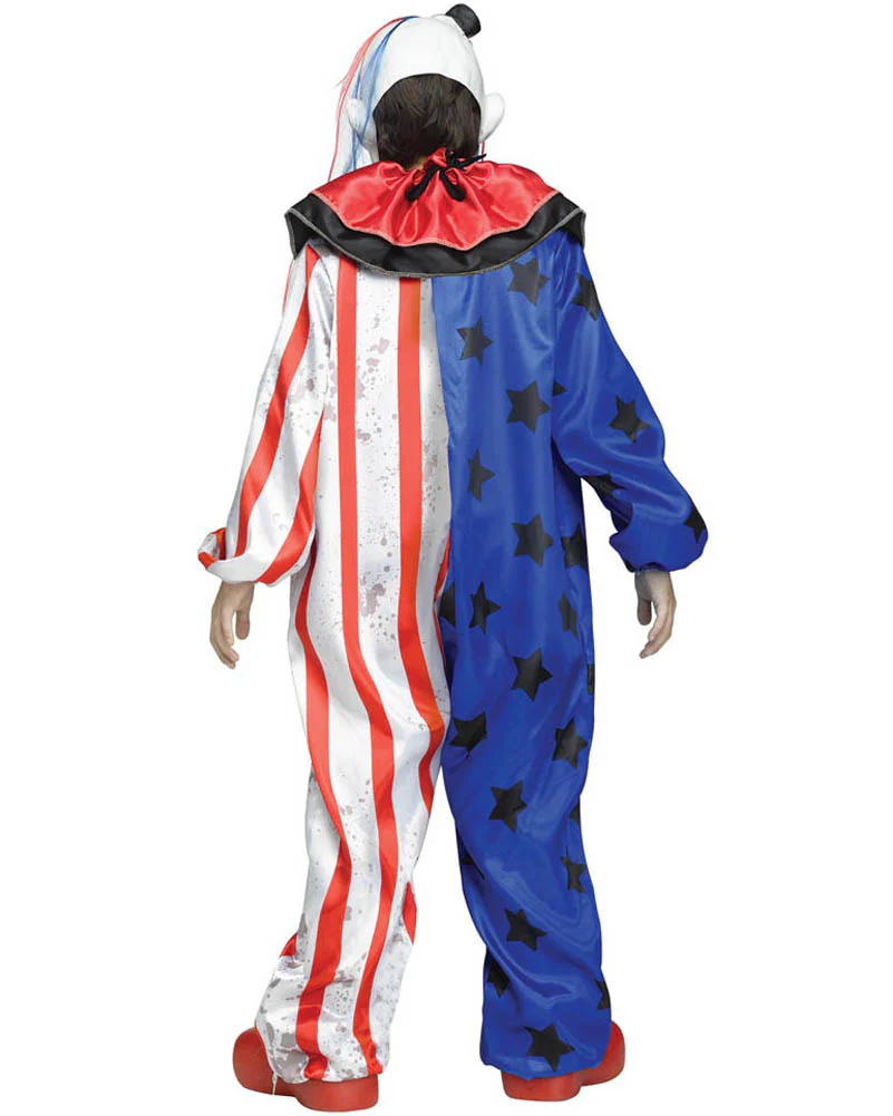 Evil Clown Boys Costume - Image 2
