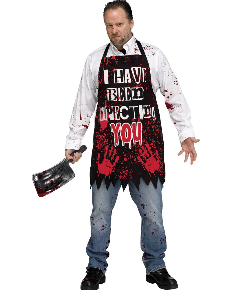 Expecting You Horror Apron - Image 3