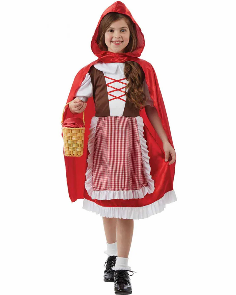 Fairytale Red Girls Book Week Costume - Image 2