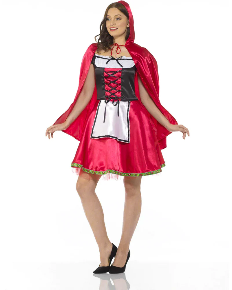 Fairytale Red Riding Hood Womens Book Week Costume - Image 2