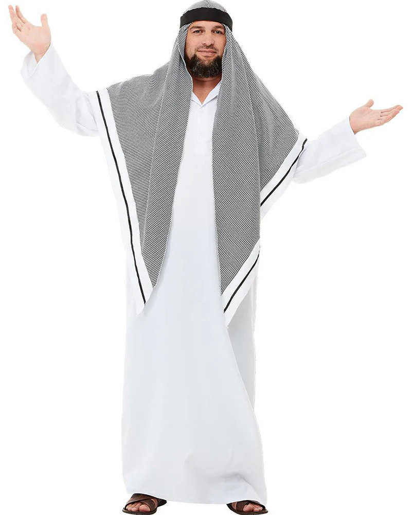 Fake Sheikh Deluxe Mens Costume - Image 2