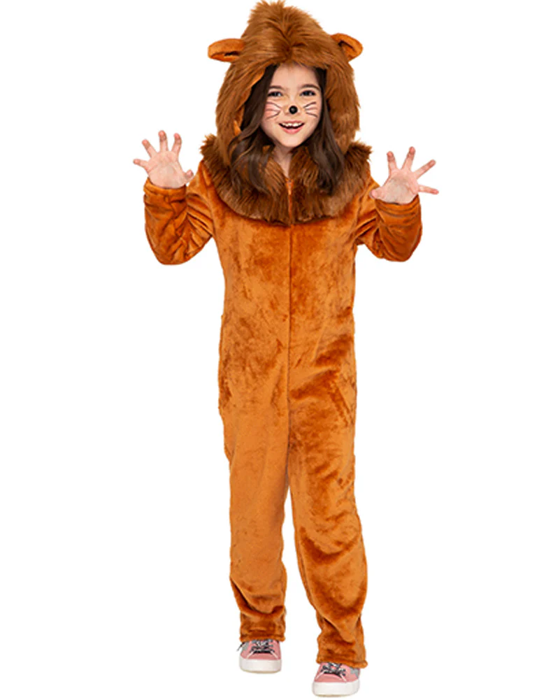 Fearless Lion Cosy Deluxe Kids Book Week Costume - Image 3