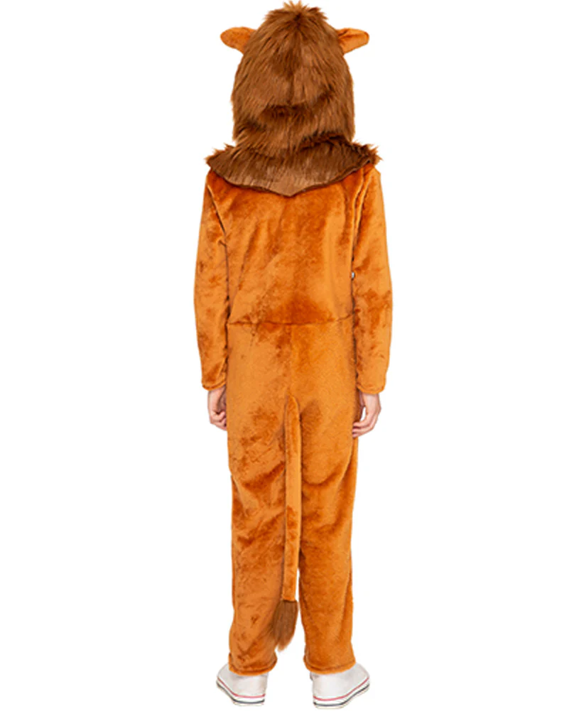 Fearless Lion Cosy Deluxe Kids Book Week Costume - Image 4