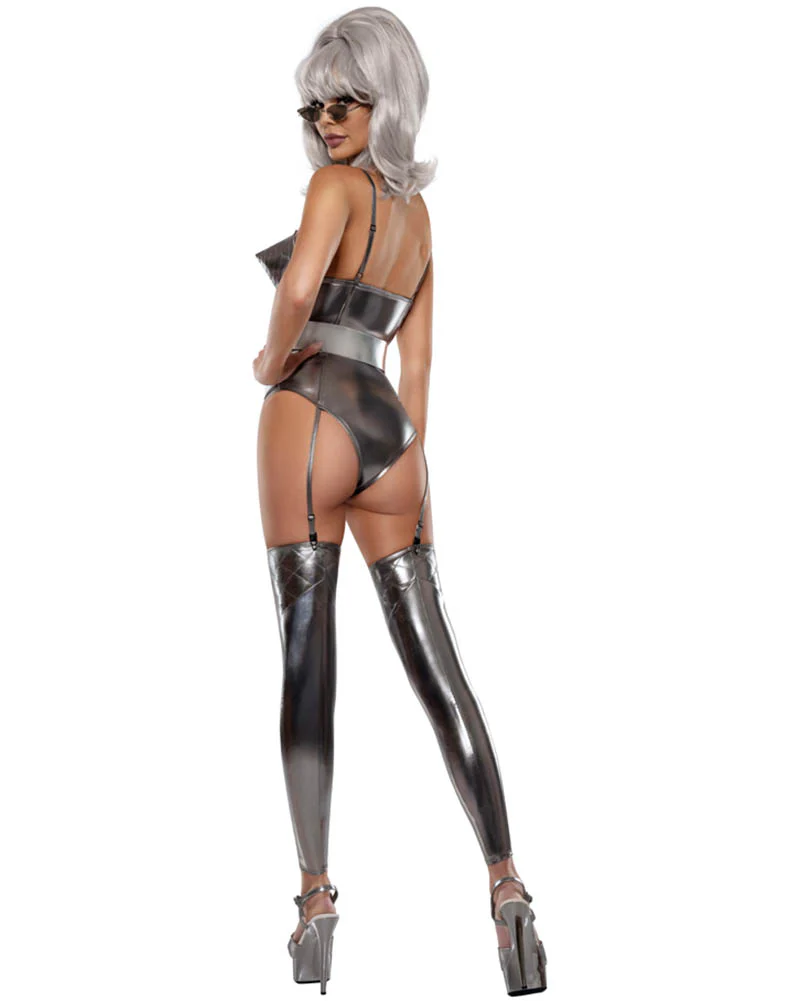 Fembot Fatale Deluxe Womens Costume - Image 2
