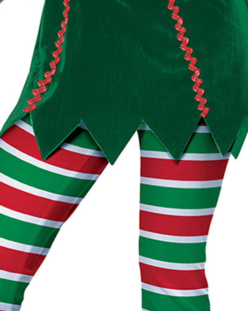 Festive Elf Womens Christmas Costume - Image 5