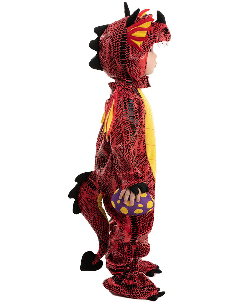 Fire Dragon Kids Costume - Image 4