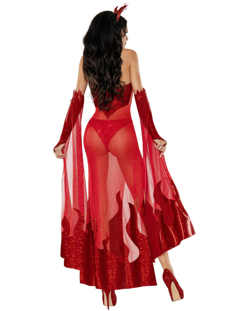 Fire Queen Premium Womens Costume - Image 2