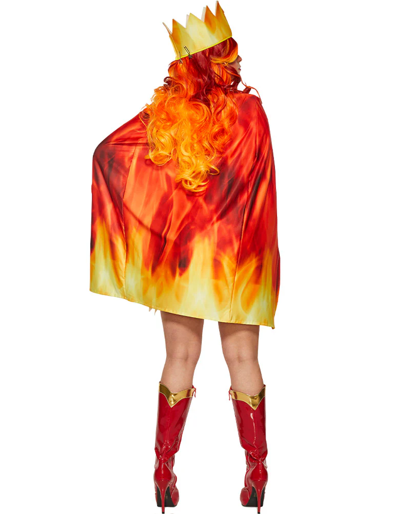 Fire Regal Queen Womens Costume - Image 3
