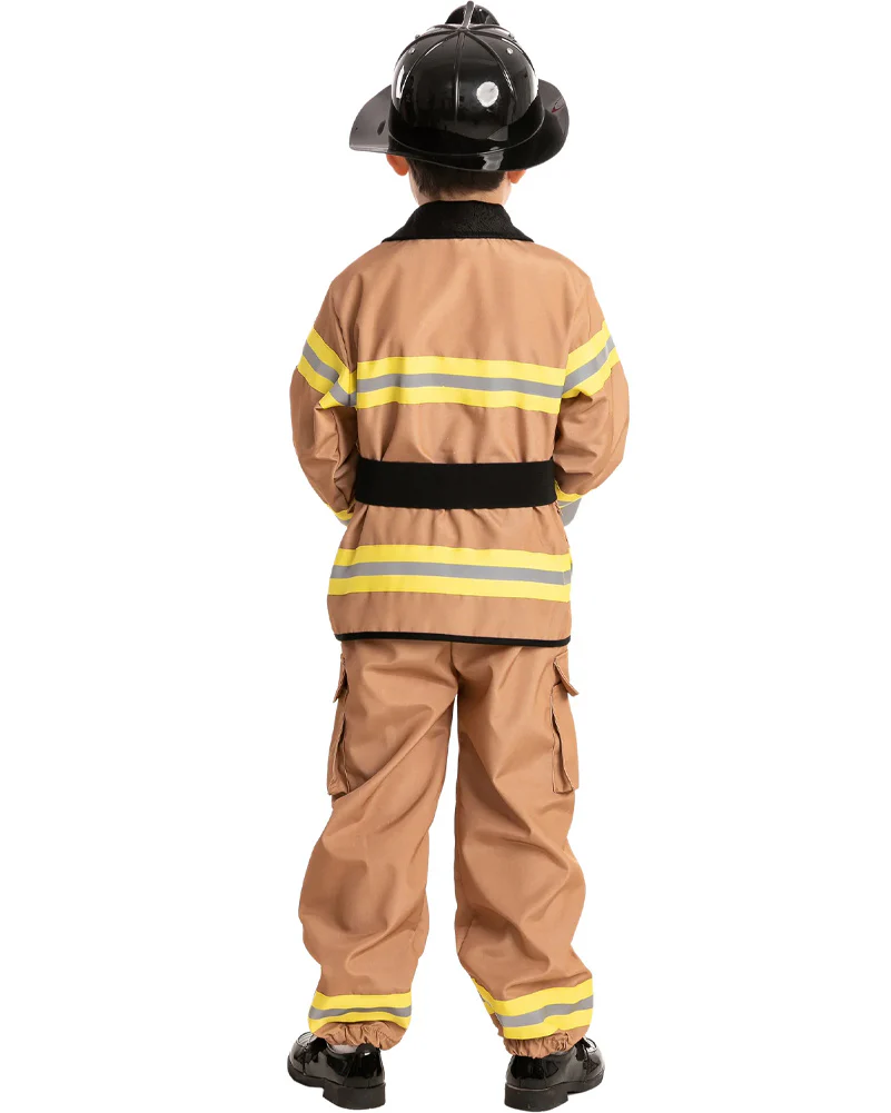 Firefighter Boys Costume - Image 2