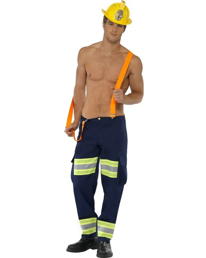 Firefighter Mens Costume - Image 2