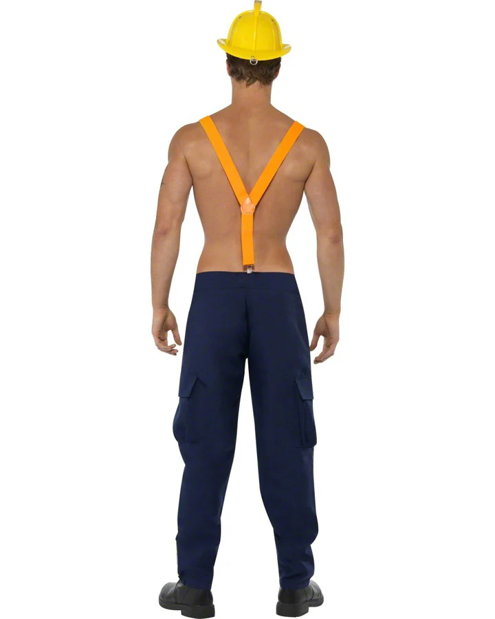 Firefighter Mens Costume - Image 3