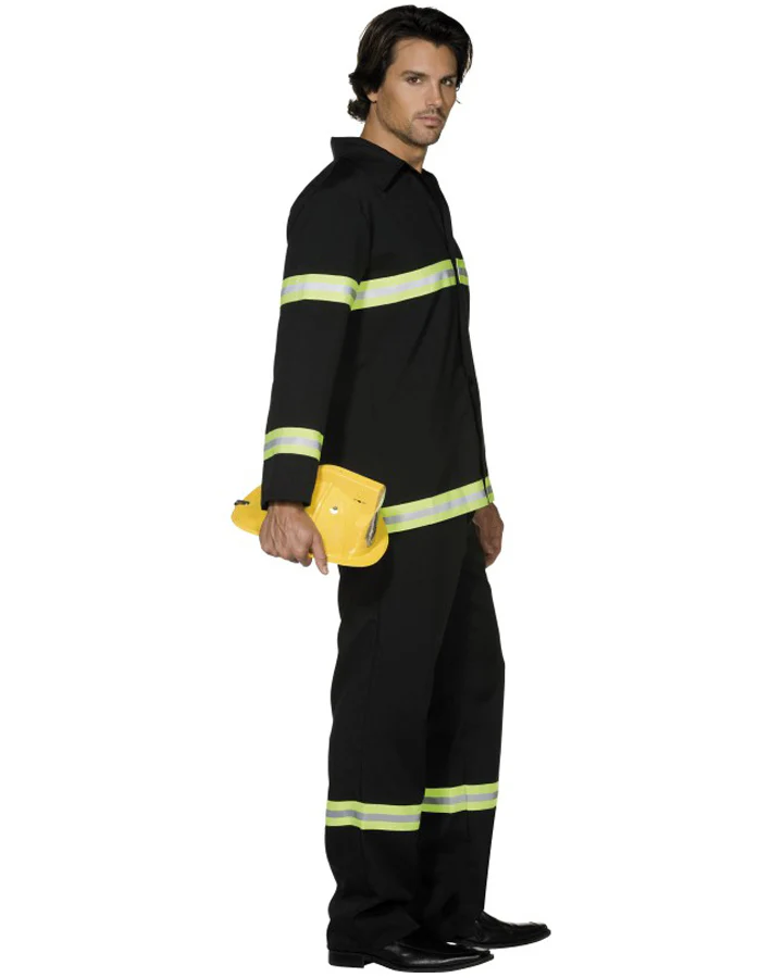 Fireman Mens Costume - Image 3