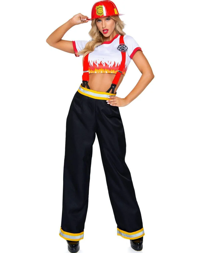 Five Alarm Firefighter Womens Costume - Image 2