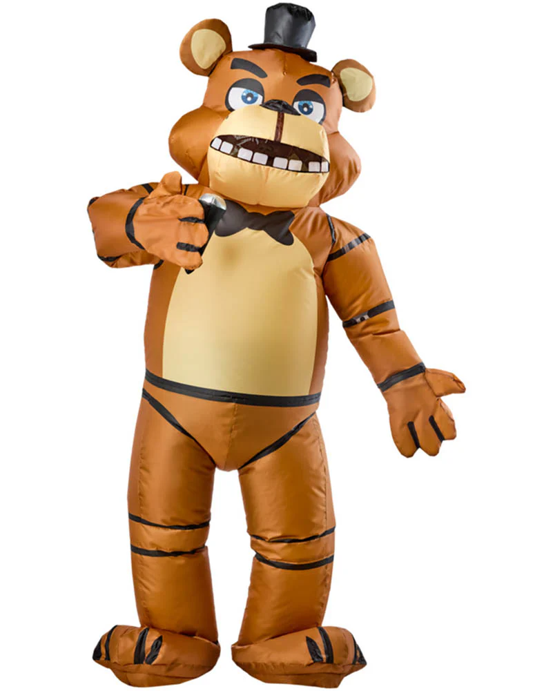 Five Nights at Freddys Freddy Inflatable Mens Costume - Image 4