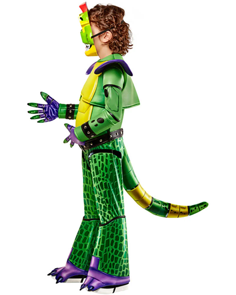 Five Nights at Freddys Glamrock Monty Gator Deluxe Boys Costume - Image 3