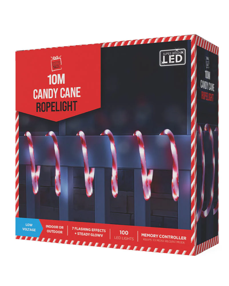Flash Christmas LED Candy Tubelight 10m - Image 4