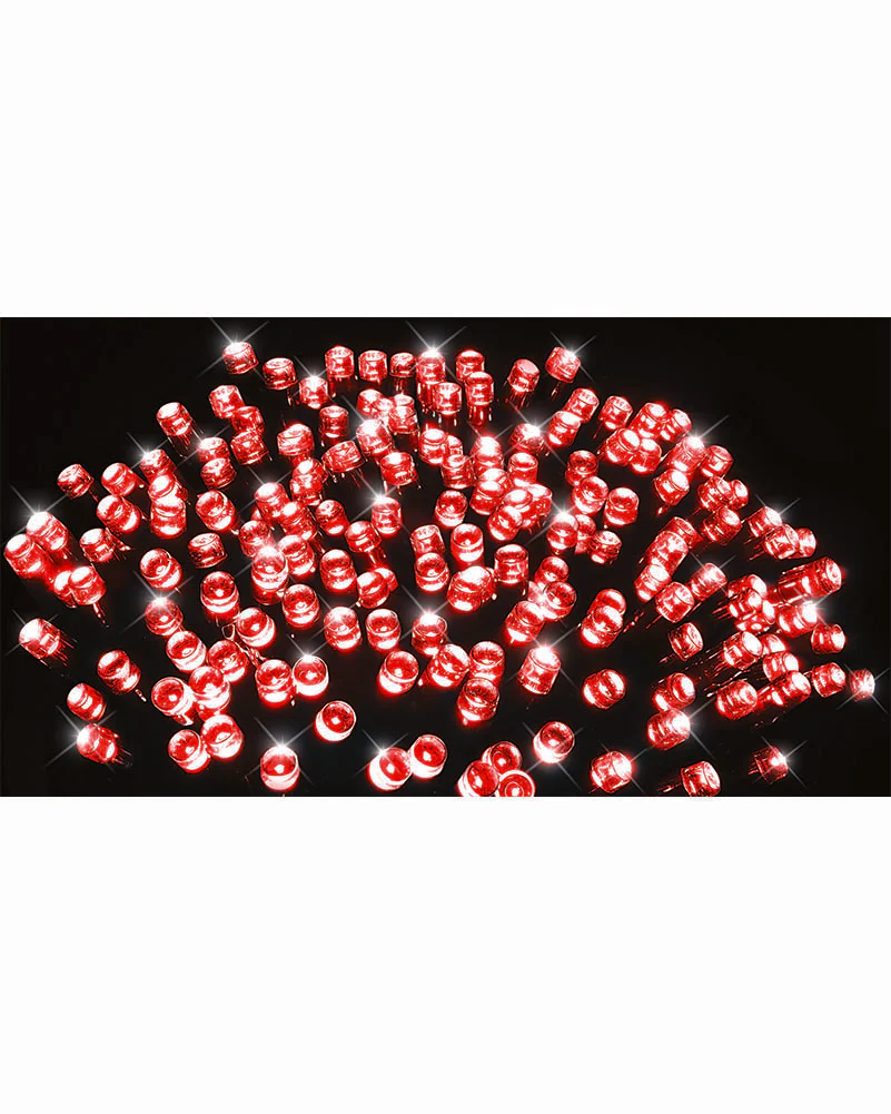 Flashing Red 400 Piece LED Fairy Lights - Image 3