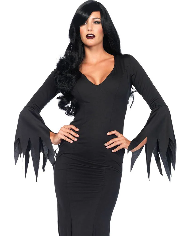 Floor Length Gothic Dress Womens Costume - Image 2