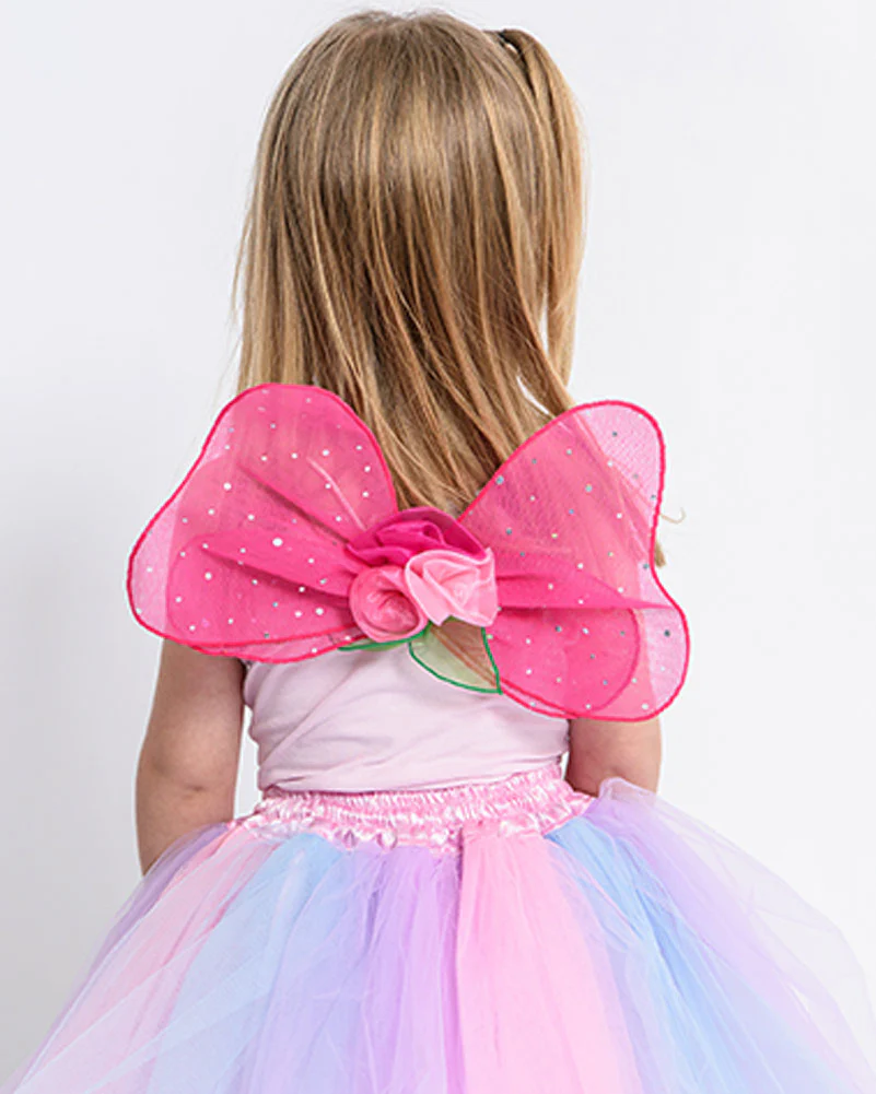 Flower Fairy Hot Pink Wings - Image 2